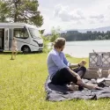 Wohnmobil Dethleffs Trend vermietet an eine Familie